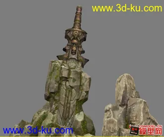 【笑傲江湖】 给力呈现  华山 场景全图  模型贴图下载的图片