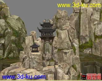 【笑傲江湖】 给力呈现  华山 场景全图  模型贴图下载的图片