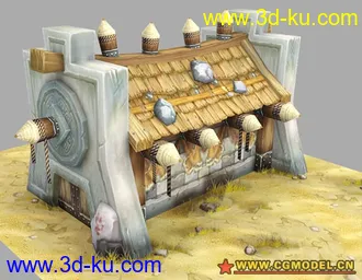3D打印模型呵呵。我认为这是个钱庄哈的图片