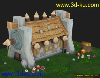 3D打印模型呵呵。我认为这是个钱庄哈的图片