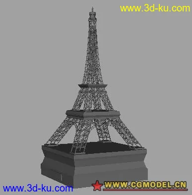 埃菲尔铁塔模型的图片1