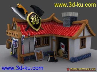 3D打印模型武器店，请大家多多指点的图片