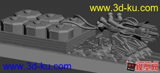 原创模型——磁悬浮磁轨炮的图片