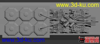 原创模型——磁悬浮磁轨炮的图片