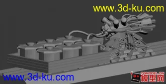 原创模型——磁悬浮磁轨炮的图片