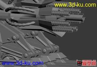 原创模型——磁悬浮磁轨炮的图片