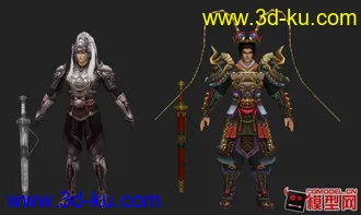 3D打印模型将军的图片