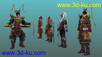 3D打印模型将军的图片