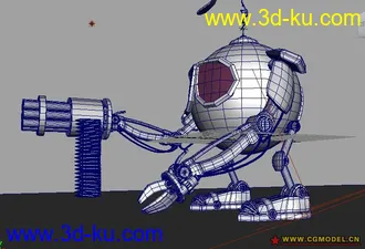 3D打印模型小机器人的图片