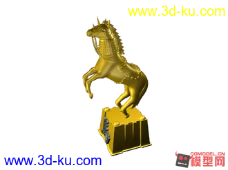 3D打印模型战马的图片