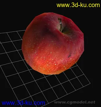 3D打印模型红苹果的图片
