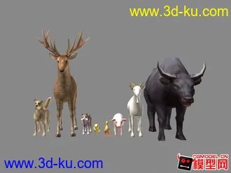 3D打印模型动物 怪物的图片