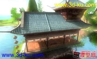 3D打印模型剑网三小场景的图片