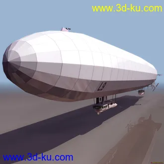3D打印模型分享一个飞艇的图片