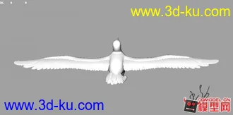 3D打印模型鱼鹰带绑定的。的图片