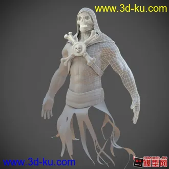 3D打印模型骷髅王的图片