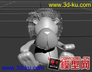 3D打印模型米老鼠和小狮子两个卡通人物和大家分享的图片