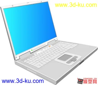 3D打印模型笔记本电脑和平板电脑，苹果一体机的图片