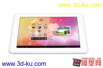 3D打印模型笔记本电脑和平板电脑，苹果一体机的图片