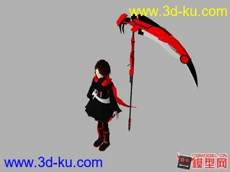 RWBY red 模型下载的图片