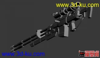3D打印模型无主之地2枪械一枚——非游戏破解的图片
