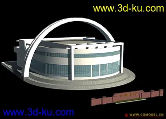 3D打印模型公建02－会展中心～的图片