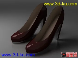 3D打印模型一双鞋子的图片