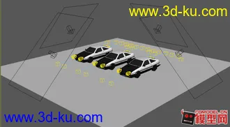 3D打印模型分享AE86一辆.的图片