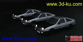 3D打印模型分享AE86一辆.的图片
