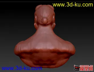 3D打印模型地狱男爵头部的图片