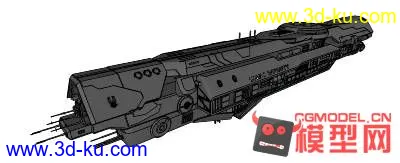 光晕 的 无尽号-人类最强战舰(obj格式)模型的图片1