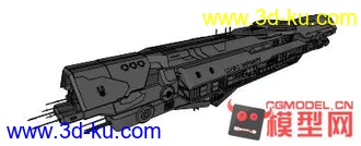 3D打印模型光晕 的 无尽号-人类最强战舰(obj格式)的图片