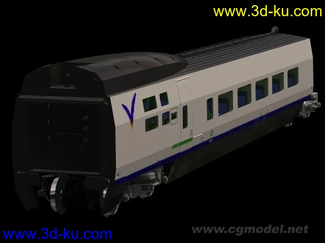 高速列车车厢模型的图片1