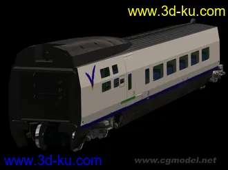 3D打印模型高速列车车厢的图片