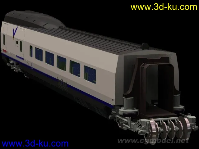 高速列车车厢模型的图片2