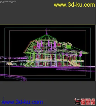 3D打印模型别墅的图片