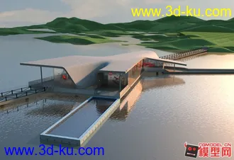 会所模型的图片