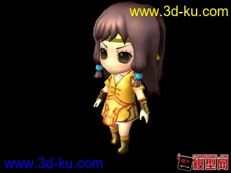 Q版妹妹模型的图片