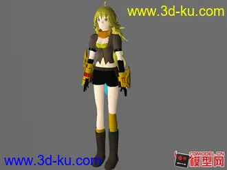 3D打印模型RWBY yellow的图片
