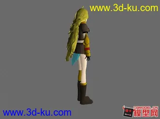 3D打印模型RWBY yellow的图片