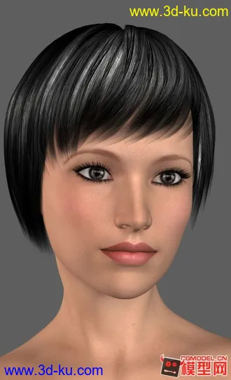 3D打印模型有材质的性感女人的图片