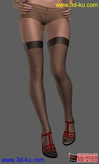 3D打印模型有材质的性感女人的图片