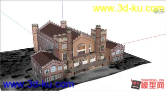 3D打印模型欧式 建筑的图片