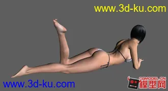 超级精细的女人_3d模型的图片