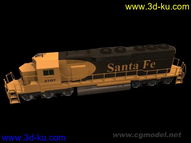 工业用火车车头模型的图片1