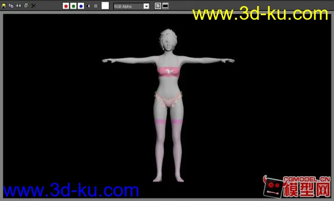 3d美女模型的图片10