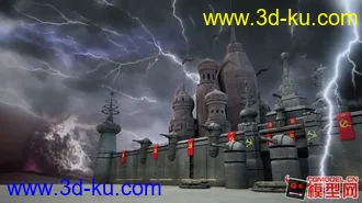 3D打印模型红警3系列 苏联基站 贴图共享的图片