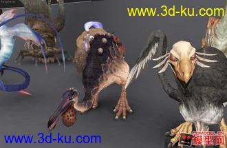 超牛叉 最终幻想怪物模型下载的图片