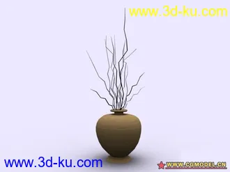 3D打印模型植物的图片