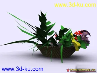 3D打印模型植物的图片
